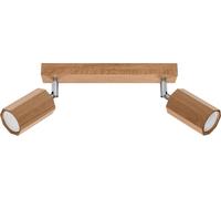 Sollux Lighting Zeke plafonnier 2x40 W bois SL.1029