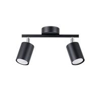 Sollux Lighting Lemmi plafonnier 2x40 W noir SL.1127