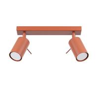 Sollux Ring Plafonnier Double - Ocre Rouge