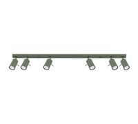 Sollux spot 6 lampes GU10 - vert