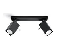 Sollux Lighting Merida plafonnier 2x40 W noir SL.0100