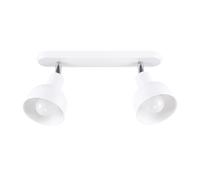 Sollux Lighting Elba plafonnier 2x15 W blanc SL.1314