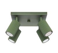 Sollux Spot Karbon 4 lampes - Vert