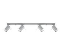 Sollux spot plafond 4 lampes - Gris