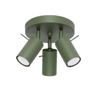 Sollux Spot plafonnier Ring - Vert