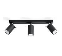 Sollux Spot RING 3 lampes - Noir