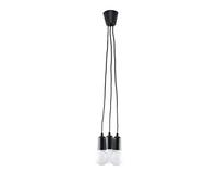 Sollux Lighting Diego lampe suspendue 3x60 W noir SL.0573