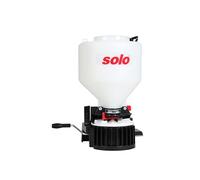 Solo Épandeur manuel 421 – 9 kg de capacité, sangle réglable, manivelle – Rouge