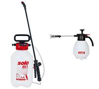 Solo Pulvérisateurs manuels à Pression de 5L 45psi à Pompe à Piston avec Lance de pulvérisation & 2L 45psi à Pompe avec Embout réglable 30 psi