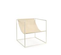 Solo Seat Fauteuil Blanc/Cuir