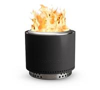 Solo Stove Brasero Bonfire et Support 2.0 | Brasero Portable de sans émission de fumée, Combustion Naturelle du Bois, avec bac à Cendres Amovible, Acier Inoxydable, 49,5 x 44,5 cm, 11,4kg, Gris