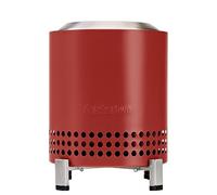 Solo Stove Brasero de Table Mesa XL | Mini cheminée d'extérieur à Faible dégagement de fumée, par des granulés ou du Bois, Acier Inoxydable, avec, Support, Sac de Transport, 21,8x17,8cm, 1kg, Rouge