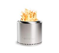 Solo Stove Brasero Ranger 2.0 | Inclus Housse de Transport, Brasero Portable de sans émission de fumée, Combustion Naturelle du Bois, avec bac à Cendres Amovible, Acier Inoxydable, 38 x 32 cm, 6,8 kg