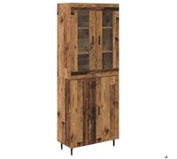 SOLO - TOP Haut Armoire（2 pcs) - ZENCORE - Armoire Vaisselier/Buffet Salon/bureau - Bois Ancien - Bois d'ingénierie,409637