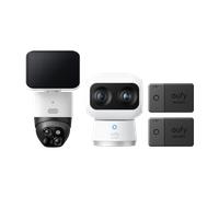 SoloCam S340+Caméra intérieure S350+Carte eufy Security smarttrack*2