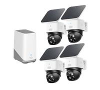 SoloCam S340 (pack de 4 caméras) + HomeBase S380 Blanc
