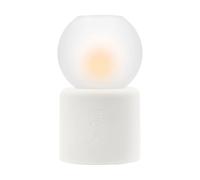 Solstickan Design Photophore Globe Ø9.5x17 cm Blanc