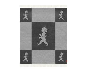 Solstickan Design Plaid Solstickan laine mérinos 130x170 cm Gris anthracite