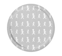 Solstickan Design Plateau Solstickan Ø38 cm Gris