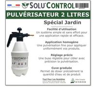 Solu'Control - Pulvérisateur 2 Litres - Spécial Jardin