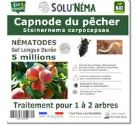 SOLUNEMA - Capnode du pêcher - 5 Millions Nématodes Steinernema Carpocapsae (SC)