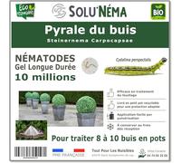 SOLUNEMA - Nématodes contre la pyrale du buis - 10 Millions Longue Durée