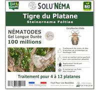 SOLUNEMA - Nématodes Contre le tigre du platane - 100 millions - Pour 4 à 12 platanes