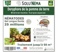 SOLUNEMA - Nématodes contre les doryphores de la pomme de terre - 25 Millions Longue Durée