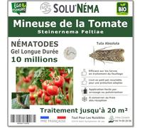 SOLUNEMA - Nématodes contre les mineuses de la tomate - 10 Millions Longue Durée