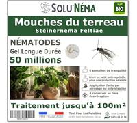 SOLUNEMA - Nématodes Contre Les Mouches du Terreau 50M Longue Durée