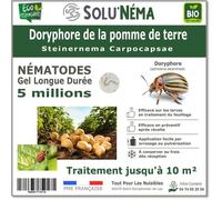 SOLUNEMA - Nématodes SC Contre les larves de doryphore de la pomme de terre - 5 millions Steinernema Carpocapsae