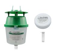 SOLUPHERO - Kit Piège Entonnoir Funnel Trap + phéromone Longue durée Contre la Chenille de la processionnaire du pin - Efficace 6 Mois (200 Jours) - Lutte Biologique - A Installer de Juin à Septembre