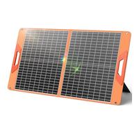 SOLUPUP Chargeur de panneau solaire portable de 60 W, panneaux solaires pliables à haute efficacité de 23,5 % pour station d'alimentation, chargeur solaire étanche IP65 avec sorties QC3.0 USB-A et