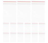 SOLUSTRE 100 Pièces Sachets Transparents Refermables en Plastique Robuste 4x6 Cm pour Bonbons et Perles, pour Usage Industriel et Domestique