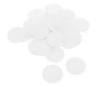 SOLUSTRE 100pcs Pastilles Adhésives Rondes Double Face pour Fixation Dashcam et Décorations, Adhérence Forte Trace, pour Tableau de Bord de Voiture