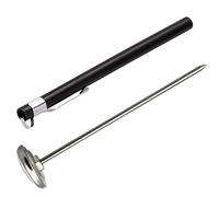 SOLUSTRE 1pièce Thermomètre Alimentaire Acier Inoxydable sans Pile Sonde Précise pour Cuisson Café et Lait Gadget Cuisine Pratique pour Maison et Restaurant
