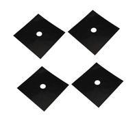 SOLUSTRE 8pièces Protège-plaque De Cuisson Réutilisable Couvre-brûleur Pour Plaque Gaz Protecteur De Cuisinière Antiadhésif Facile à Nettoyer