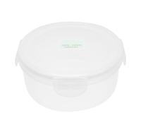 SOLUSTRE Boîte de Conservation Ronde en Plastique 2500ml, Micro-ondes