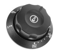 SOLUSTRE Bouton De Thermostat Pour Friteuse Et Four Électrique, Cadran Réglable 50-250°c, Accessoire De Remplacement Pour Commande Température, Plastique Robuste Et Léger, Usage Cuisson Précise