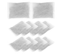 SOLUSTRE Désodorisants en Charbon Actif Élimination des Odeurs de Bambou Naturel 10 Paquet Lot de 10 Pièces Blanc pour Maison Rénovée et Placards