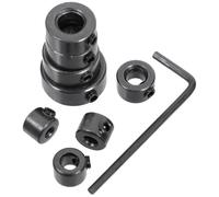 SOLUSTRE Ensemble de Butées de Profondeur de Foret Tailles 3-16mm en Acier au Carbone Positionneurs de Mèche Précis Clé pour Menuiserie pour Perçage Bois