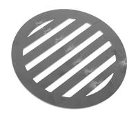 SOLUSTRE Grille de Remplacement de Foyer Ronde en Fer pour Barbecue 145 Mm | Accessoire de Grill, Usage Camping et Cuisson Extérieure, Nettoyage Facile, Ventilation Améliorée