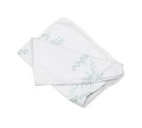 SOLUSTRE Housse Oreiller Ergonomique Cervicale en Fibre De Bambou Respirante 60X40 Cm pour Oreiller MéMoire De Forme Confortable Et Portable pour Usage Quotidien Et Voyage