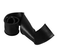 SOLUSTRE Joint D'étanchéité et Protection L'eau de Porte de Garage en Caoutchouc Epdm Noir, Bande de Calfeutrage Polyvalente pour Isolation Phonique