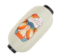 SOLUSTRE Lanternes Suspendues Japonaises D'extérieur, Lanterne Japonaise en Soie et Fer, Blanche, Décorative, pour Salle à Manger et Salle à Manger Familiale, Style Traditionnel