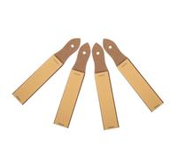 SOLUSTRE Lot de 4 Blocs de Papier de Verre à Dessin pour Crayons Pastel et Fusain, Précision Fine sur Planche en Os, pour Projets Artistiques et Croquis en Extérieur