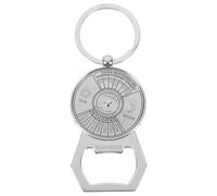 SOLUSTRE Ouvre-bouteille Design Unique et Calendrier Perpétuel Porte-clés en Alliage Compact et Léger pour Usage Domestique et Bureau