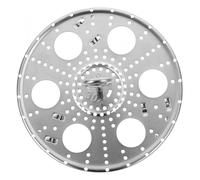 SOLUSTRE Panier Vapeur Rond en Acier Inoxydable 304 pour Cuisson Vapeur, Support Résistant et Ventilé Adapté aux Autocuiseurs et Petits Aliments