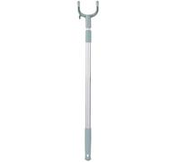 SOLUSTRE Perche Télescopique pour Vêtements en Alliage D'aluminium Légère et Rétractable, 2 Pièces, Facile à Utiliser, pour Accès aux Hauts Plafonds