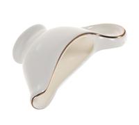 SOLUSTRE Pichet à Lait en Céramique Blanc Léger et Pratique pour Café et Eau, pour Cuisines et Restaurants, 1 Pièce Accessoire Café